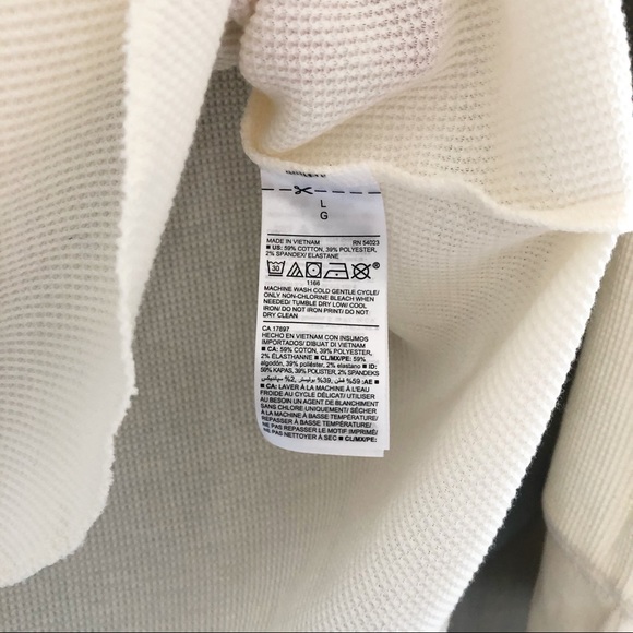 Old Navy Long Sleeve Waffle Kit “My Party Sweater” - Picture 6 of 7